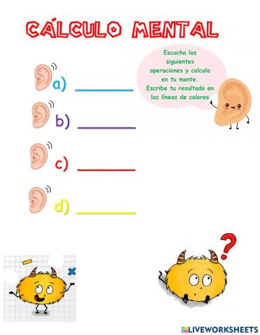 Cálculo mental