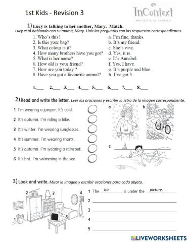 1st Kids - Revision 3