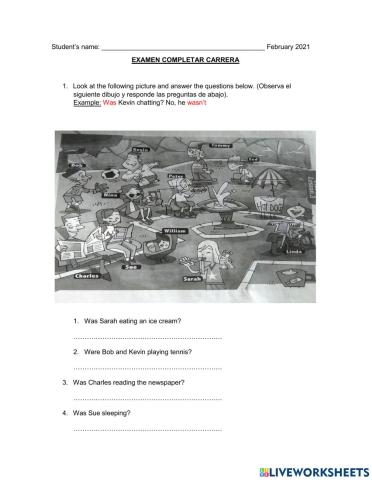 Examen Ragone febrero