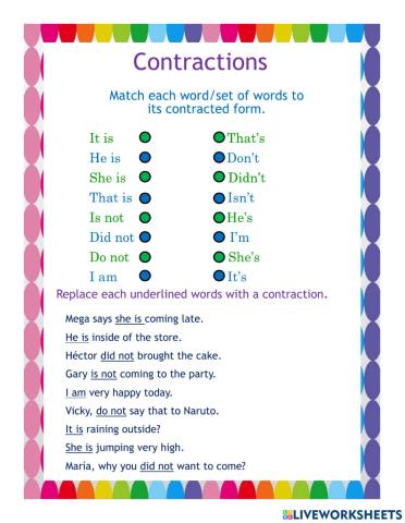 Contractions