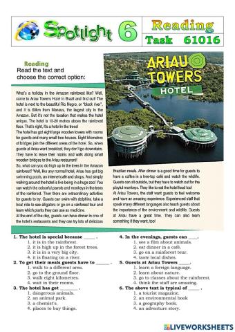 Spotlight 6 Task 61016