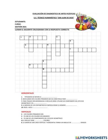 Diagnostico artes plasticas