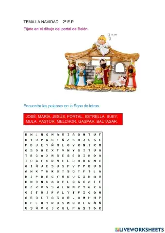 TEMA LA NAVIDAD 2º E.P 