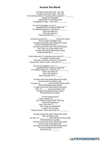 Aqua - Around The World