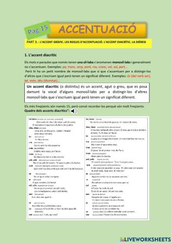 ACCENTUACIÓ Part 3. pàg 15