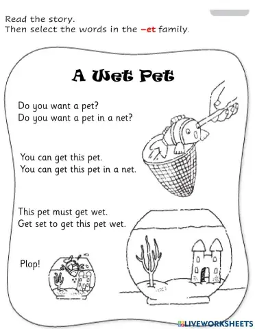 A wet pet
