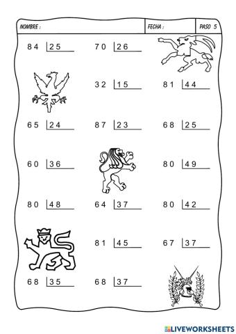 Divisiones por dos cifras