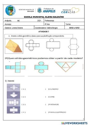 Sólidos Geométricos