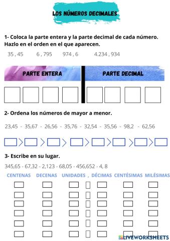 Números decimales