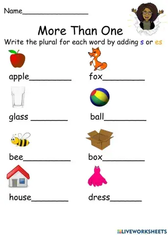 Plural nouns