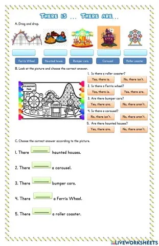 There is-isn't-are-aren't