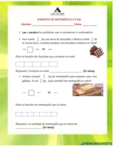 Sumativa de Aritmética IIP IIQ