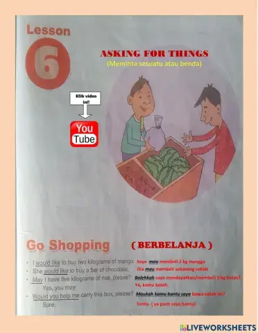 Asking for things part 1 KD6 kelas 4 (11-02-2021)
