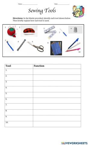 Sewing Tools