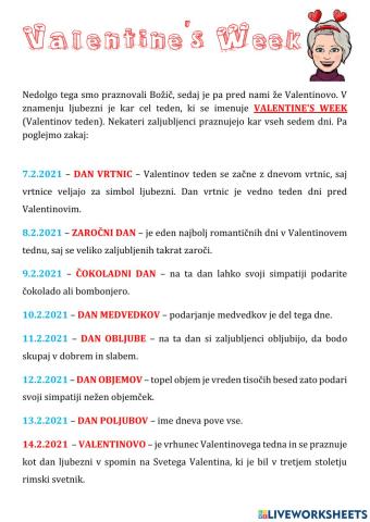 Valentine's Week