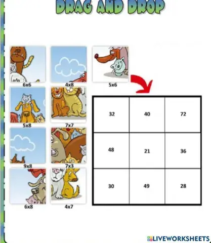 Multiplication puzzle