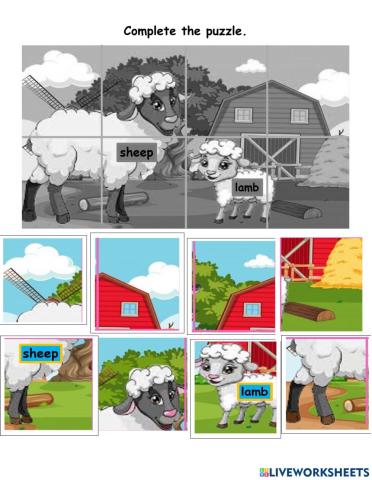 Animal and the Young Puzzle