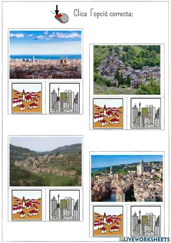 Ciutats i pobles pictogrames