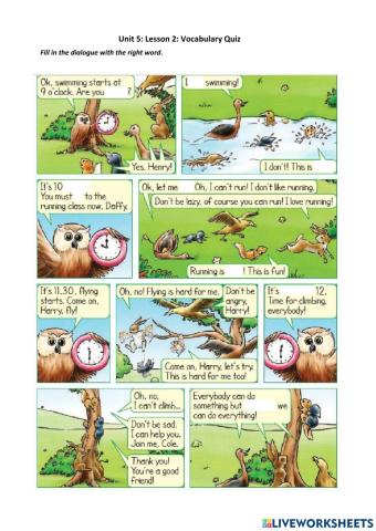 Magic Book-Unit5-Lesson2-Quiz