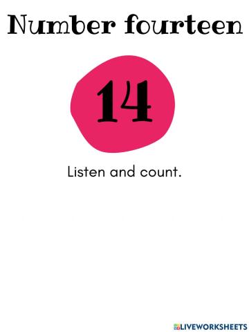 Number 14