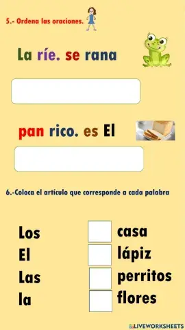 examen de lenguaje 2