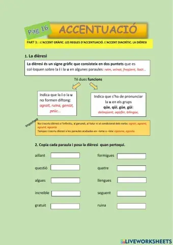 ACCENTUACIÓ Part 3. pàg 16