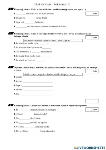 Unidad 3 7c POPRAWA