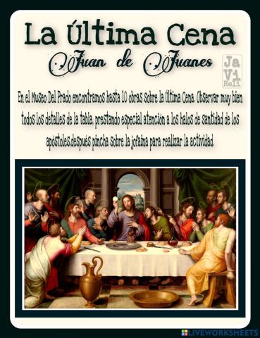 La Últma cena (Juan de Juanes)