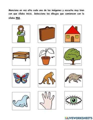 Sílaba ma. conciencia fonológica