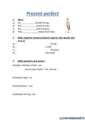 Present perfect - revision