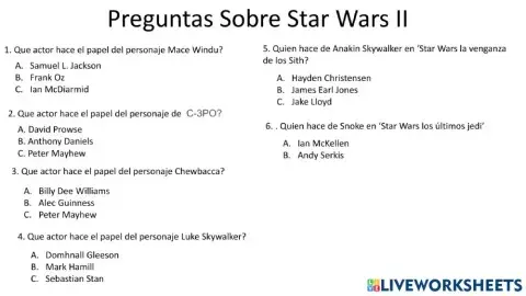 Quiz de star wars