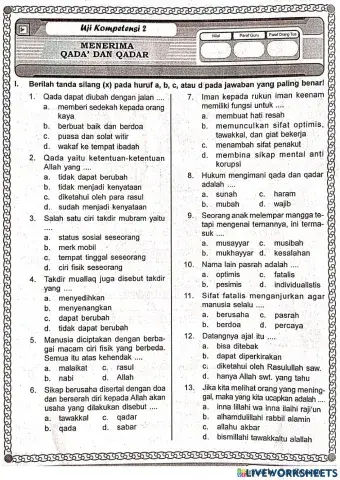 PH PAI KELAS 6 bab 7