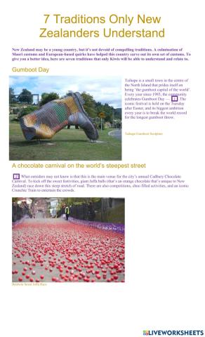 7 Traditions Only New Zealanders Understand