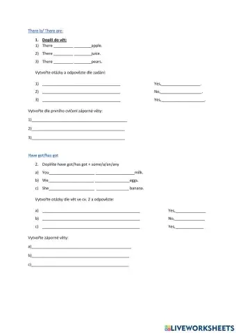 Revision some-any-an-a