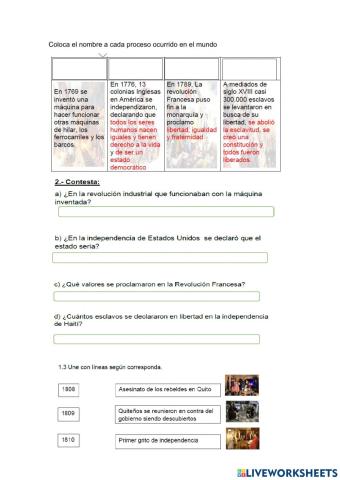 Proceso de independencia