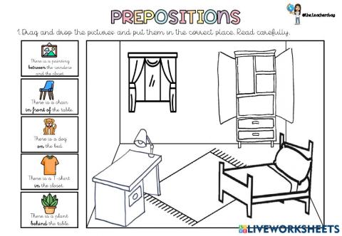 Prepositions of place