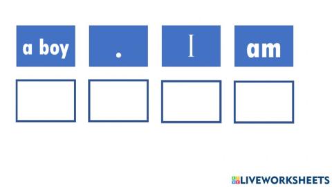 Sentences - Verb to be