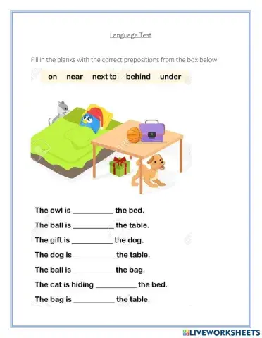 LanguageTest 12th Feb