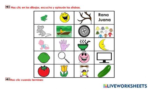 Sílabas y Dibujos TODAS 2