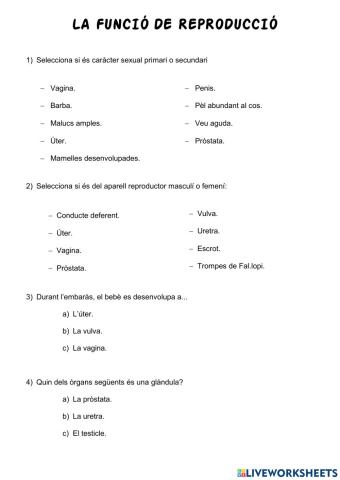 La funció de reproducció