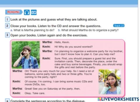 7.sınıf 6.ünite Celebretion Readiing 1 2 3 DERS KİTABI 93-1 track 27