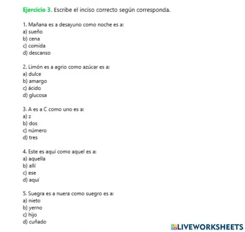Relaciones semánticas