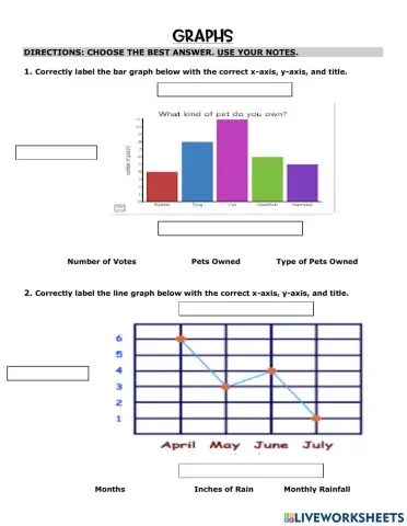 Graphs Classwork