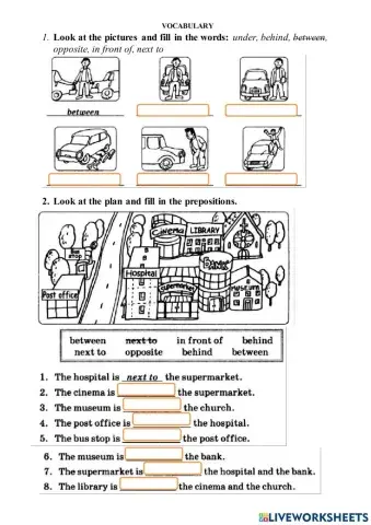 In the city (Vocabulary2)