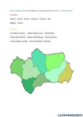 Día de Andalucía 28F 2021