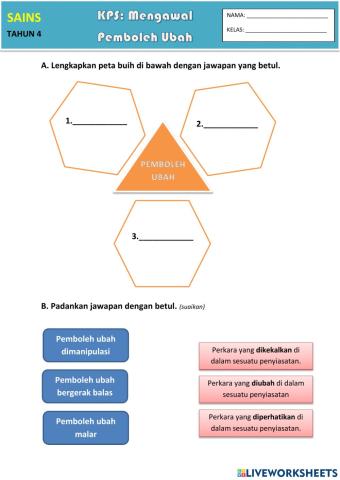 Mengawal Pemboleh Ubah