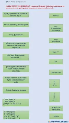 Программалау тілі