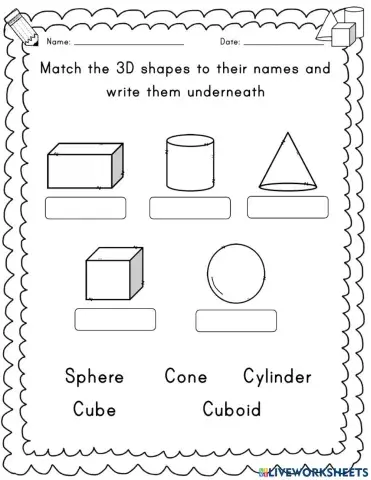 3D Shapes