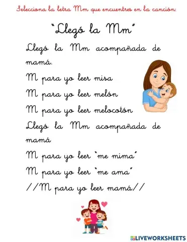 Identificación de la M