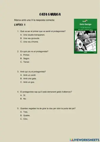 Gata Garriga (capítol 1)